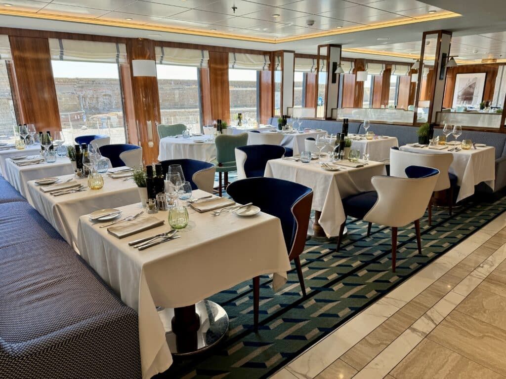 Atlas Ocean Voyages restaurant menus