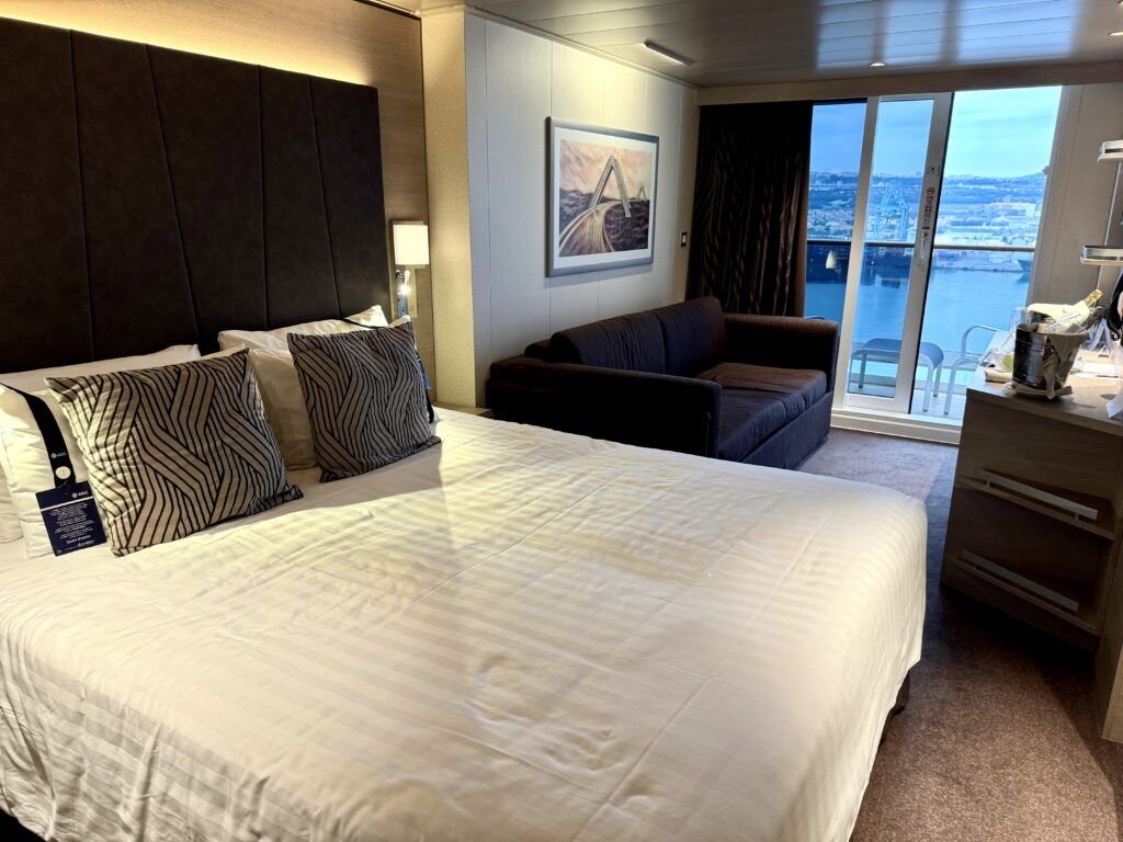MSC World Europa Deluxe Balcony Cabin
